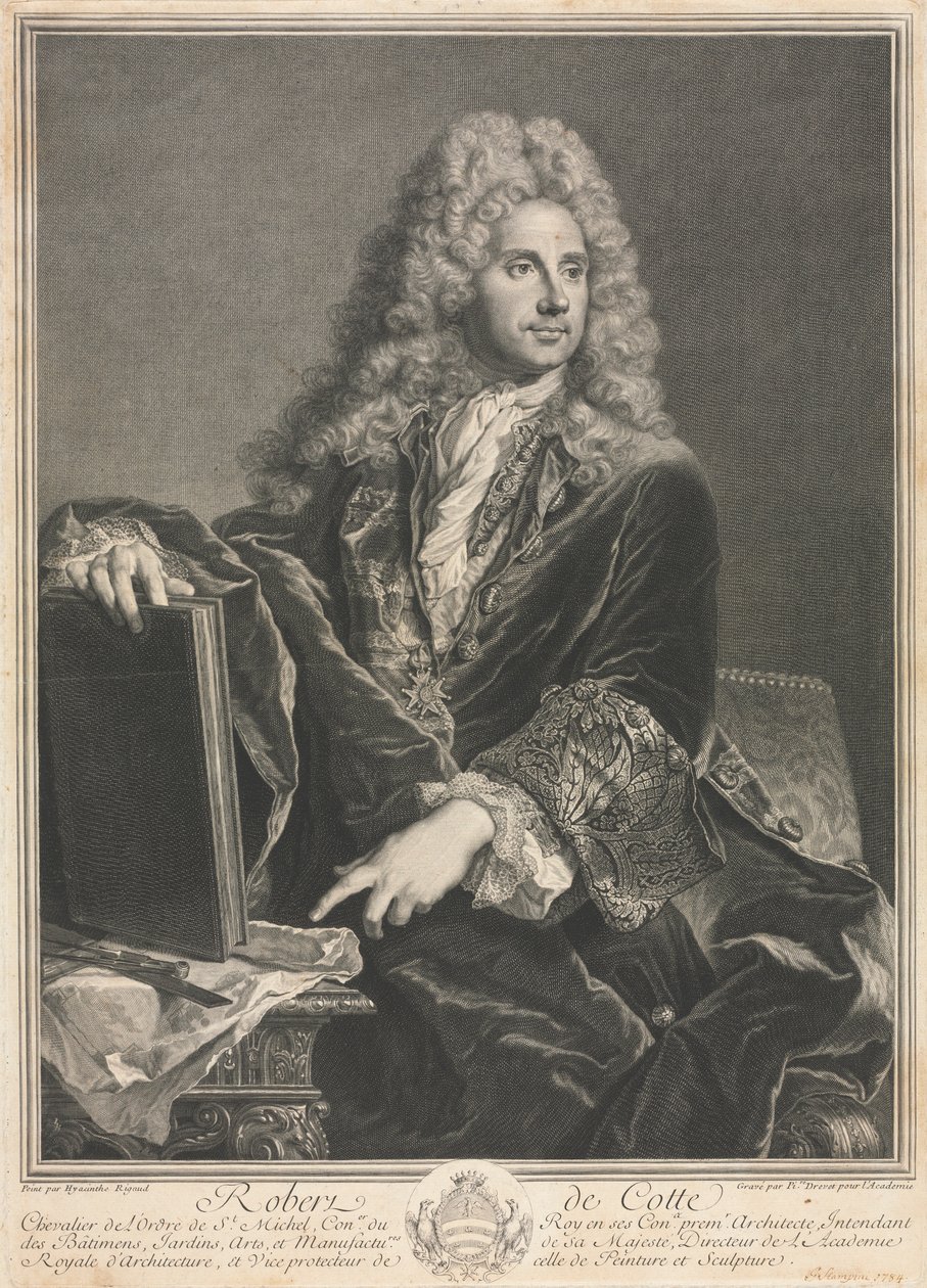 Robert de Cotte da Pierre Imbert Drevet