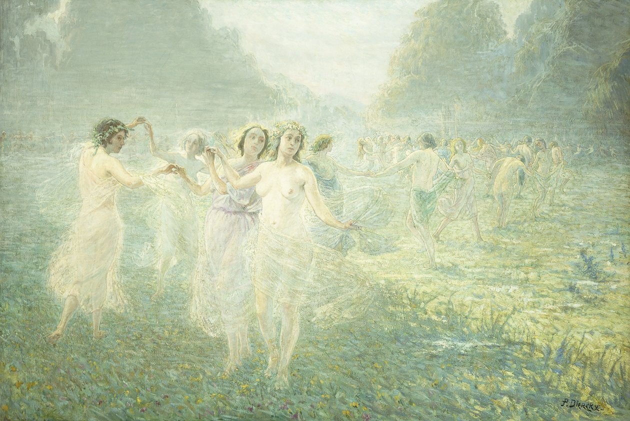 Danza mattutina delle Silfidi da Pierre Jacques Dierckx