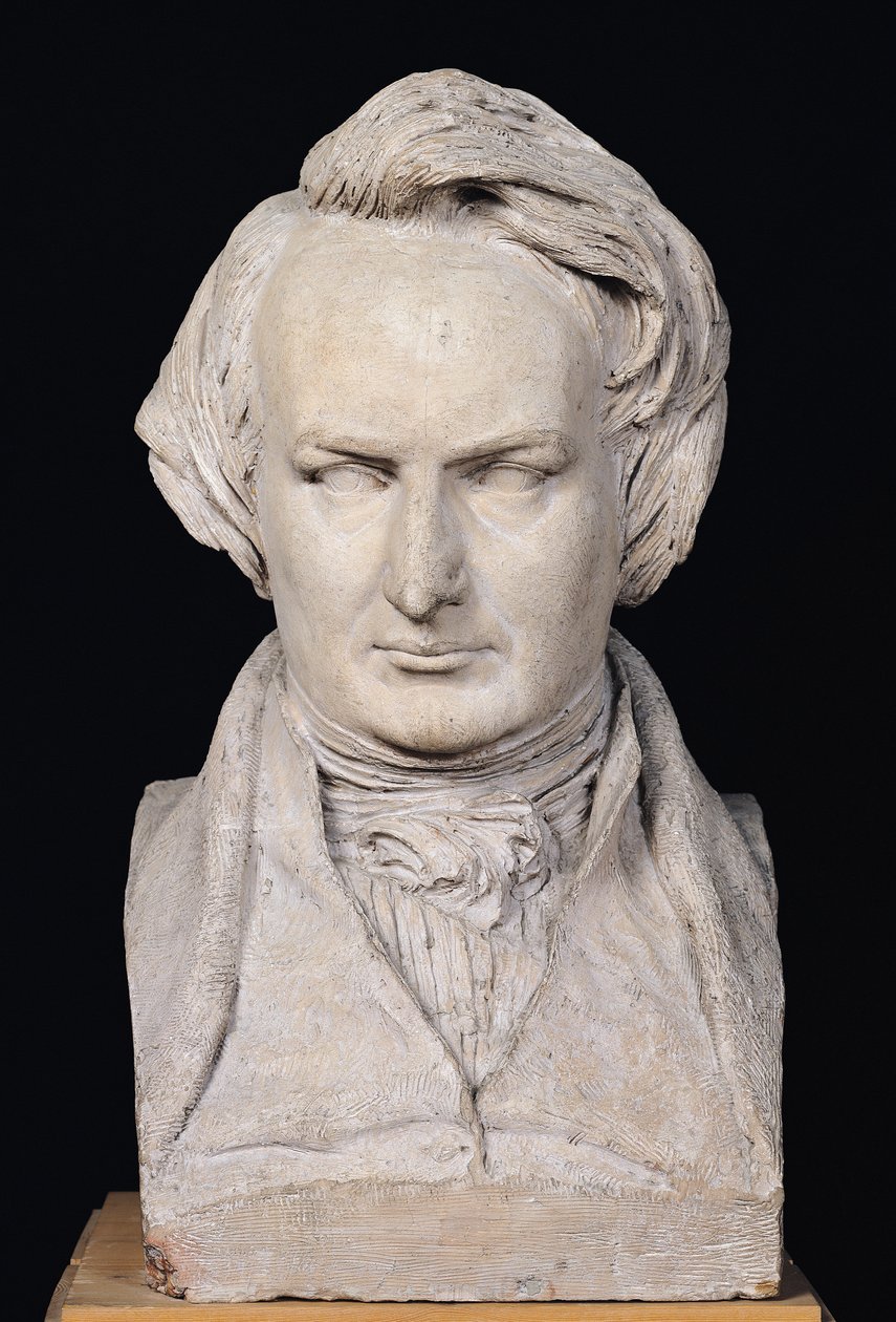 Busto di Victor Hugo all