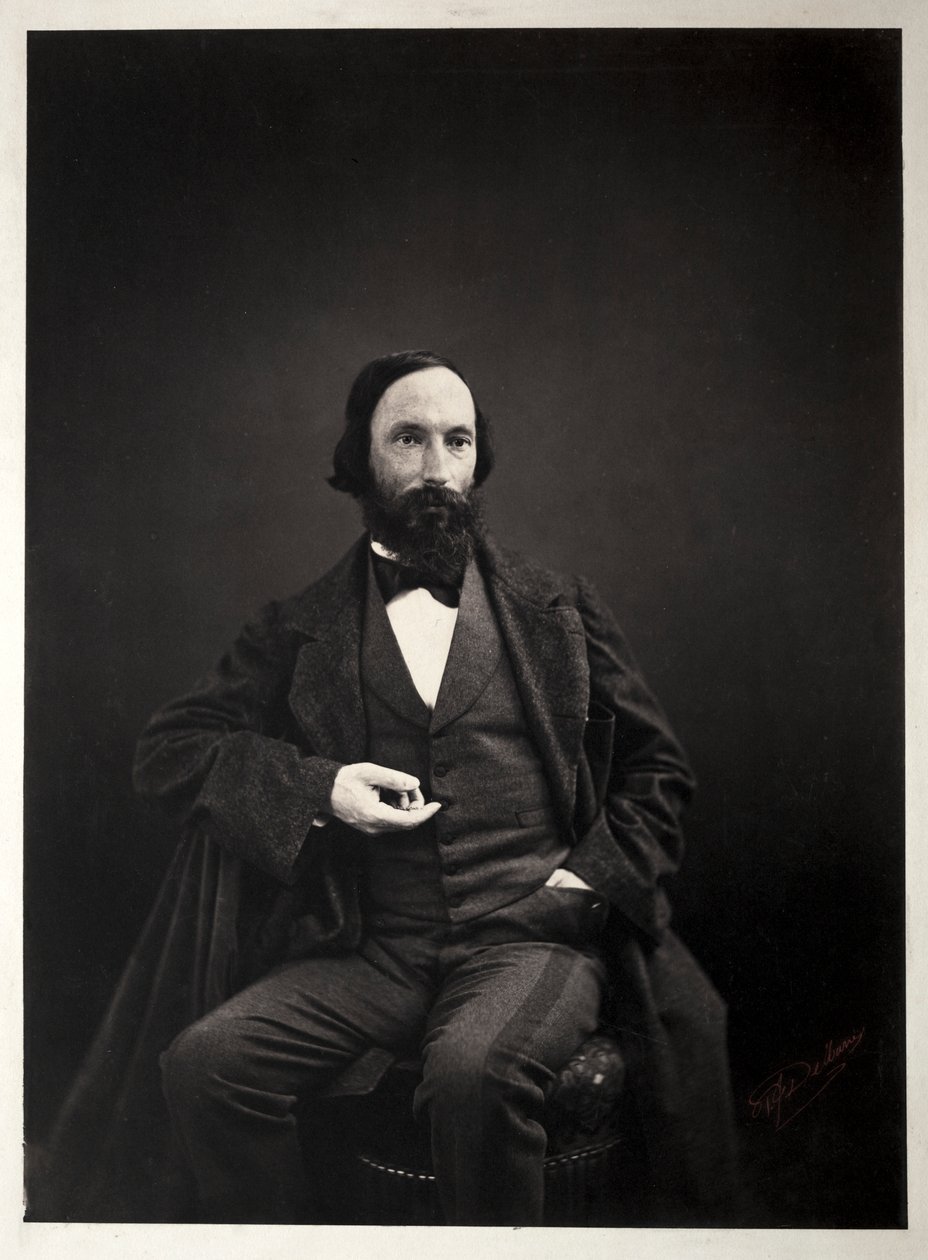 Auguste Vacquerie da Pierre Jean Delbarre