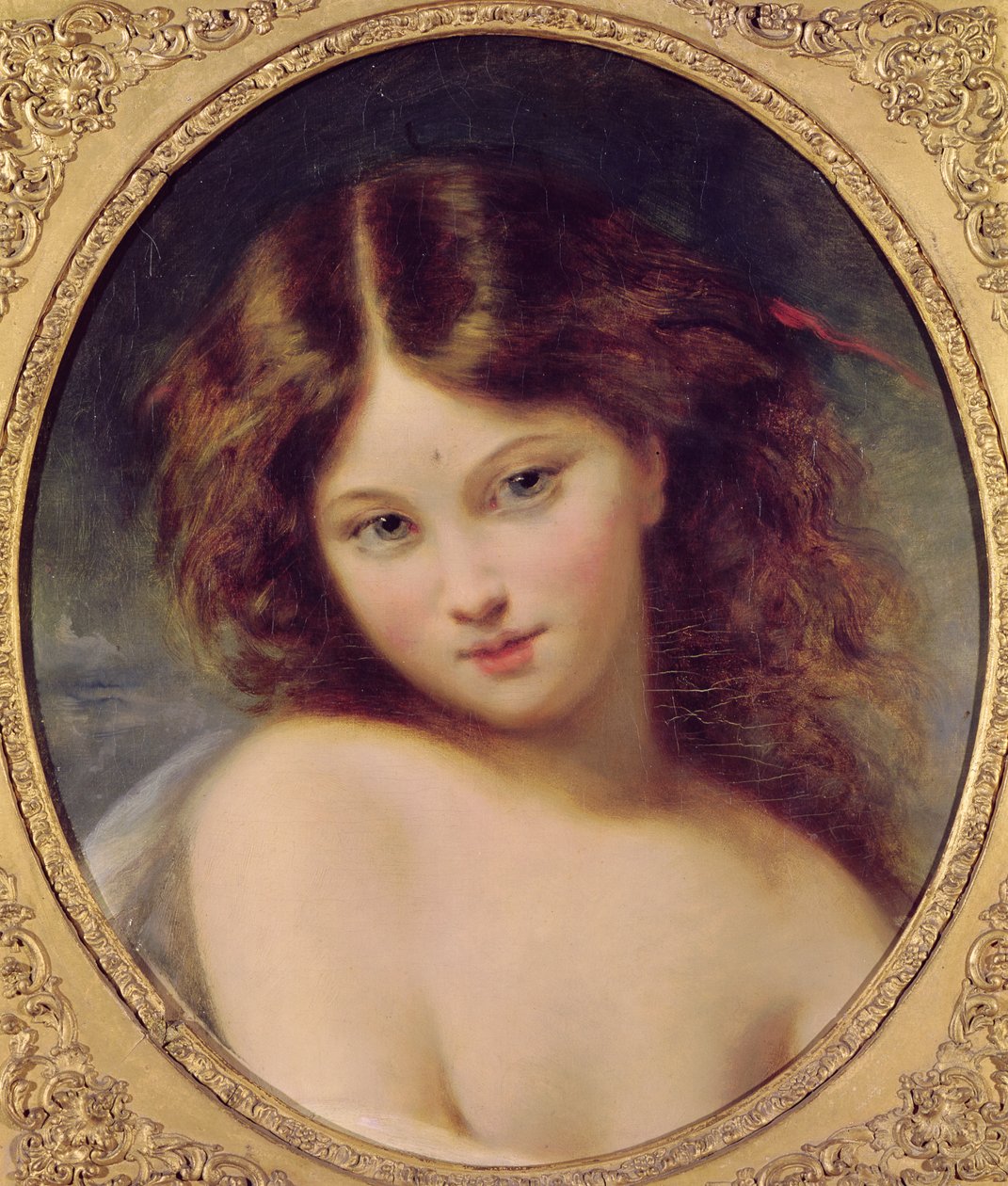 Testa di una giovane ragazza da Pierre Joseph Dedreux Dorcy
