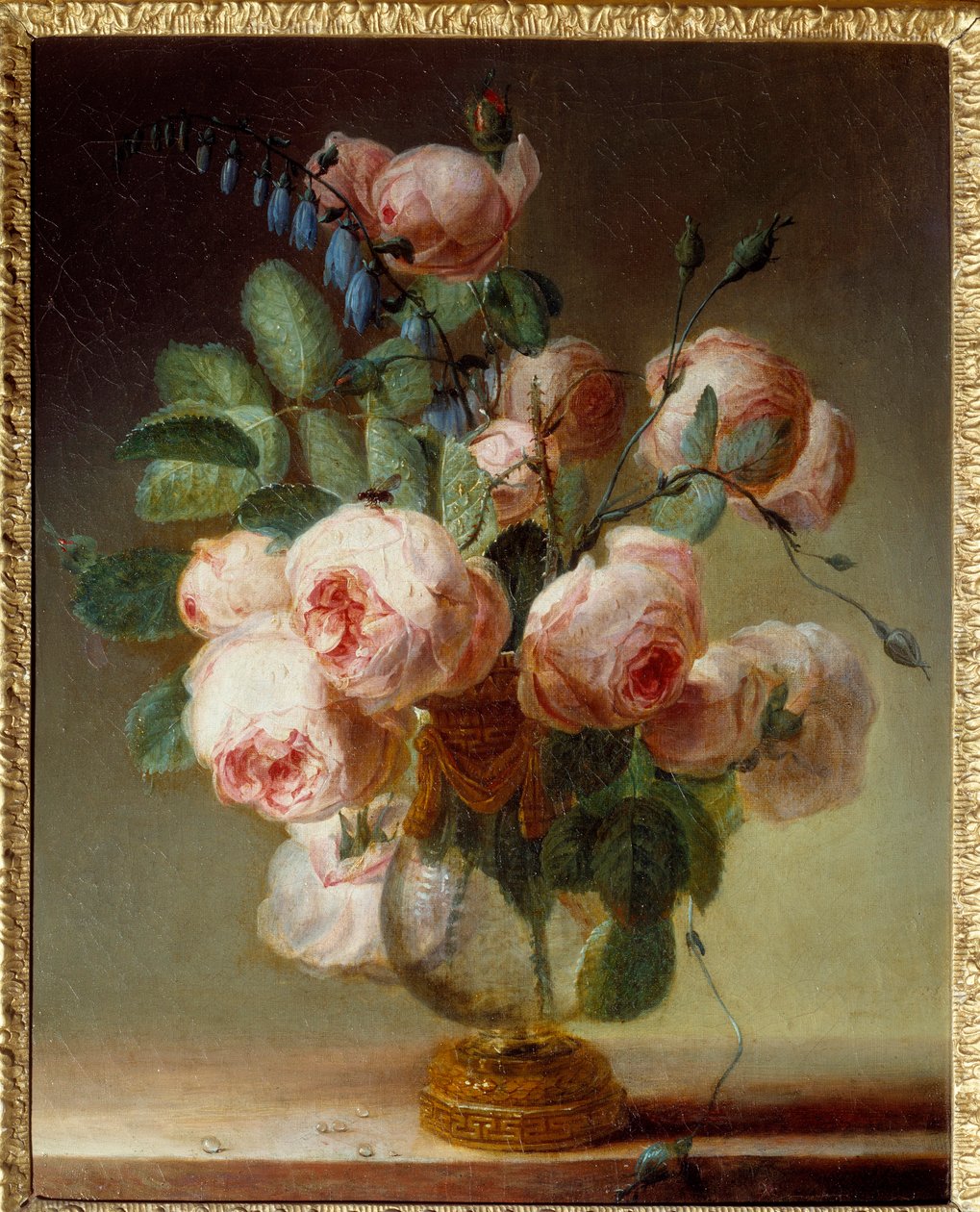 Il vaso di fiori. Un bouquet di peonie da Pierre Joseph Redouté
