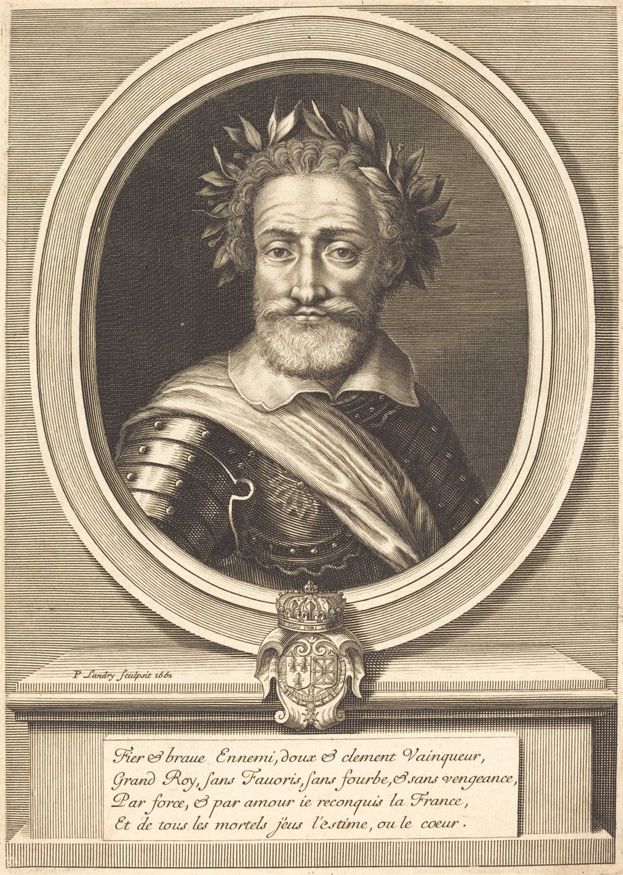 Enrico IV, Re di Francia da Pierre Landry