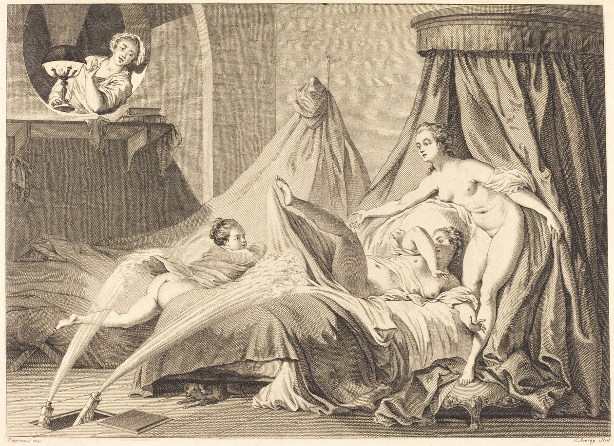 Le opere idrauliche da Pierre Laurent Auvray after Jean Honoré Fragonard