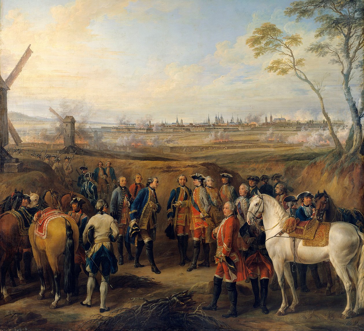 Assedio di Tournai da Pierre Lenfant
