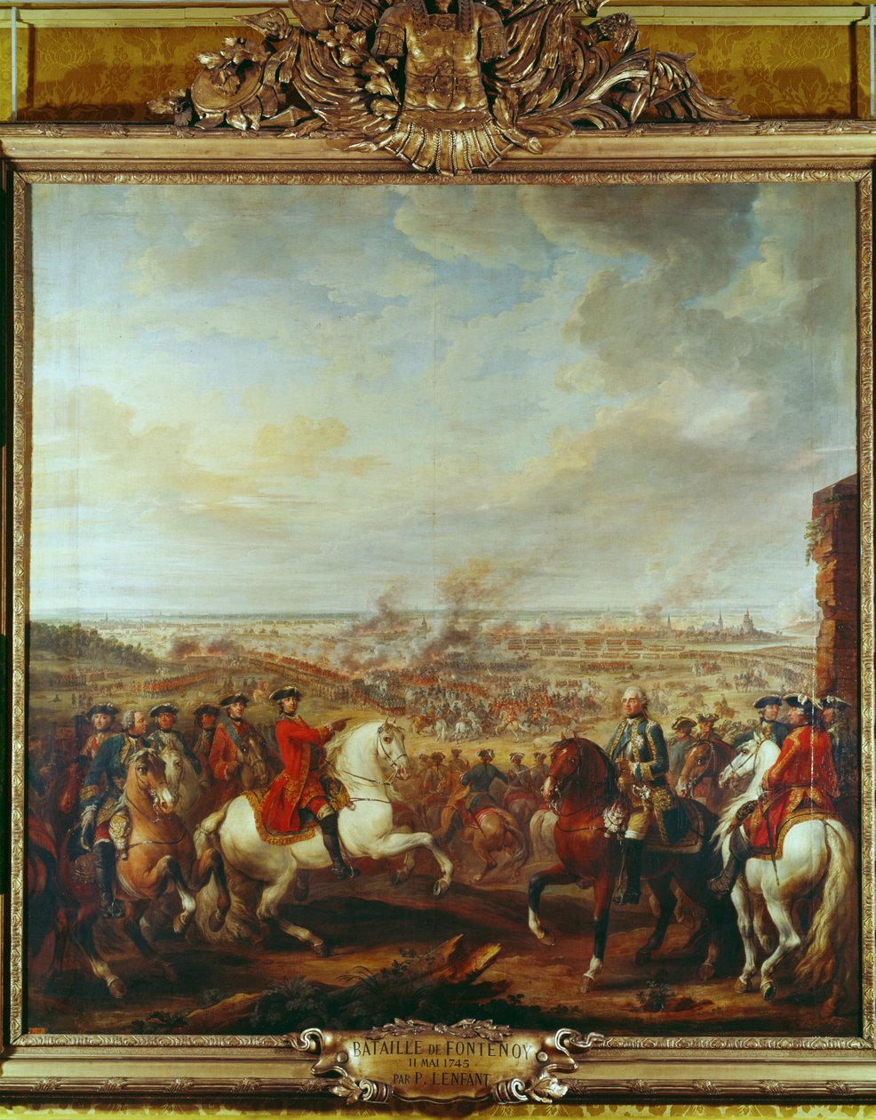 La battaglia di Fontenoy ... da Pierre Lenfant