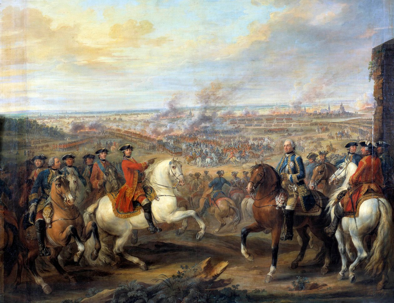 La battaglia di Fontenoy del 05/11/1745 da Pierre Lenfant