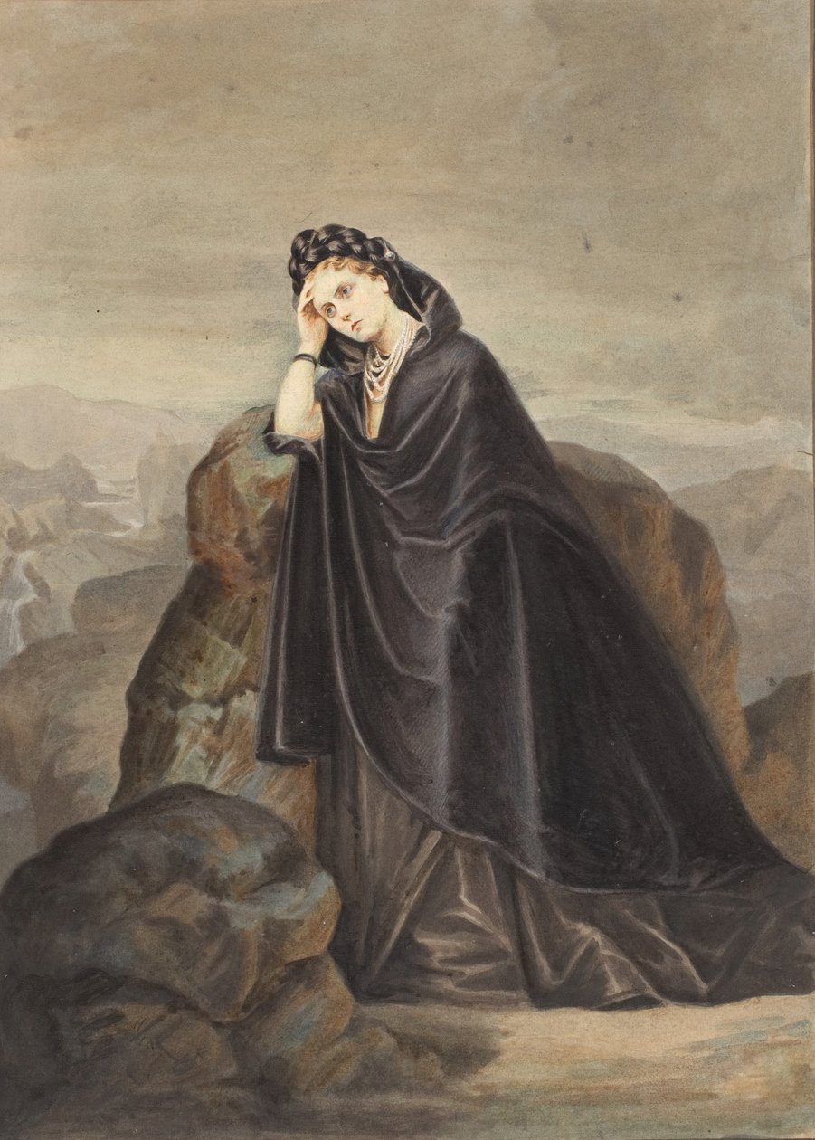 Béatrix, 1856-57, stampato 1861-67 da Pierre Louis Pierson