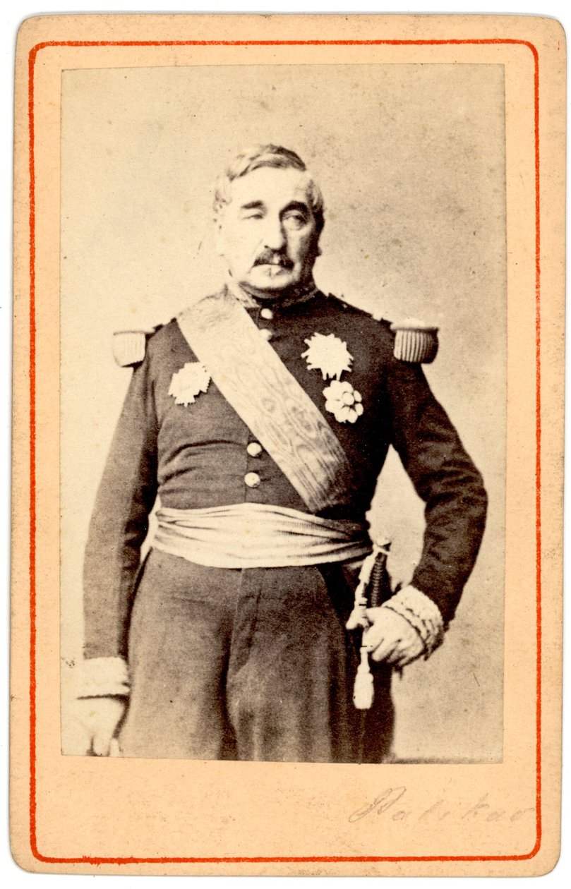 Charles Cousin-Montauban, conte di Palikao, 1865-1875 ca. da Pierre Louis Pierson