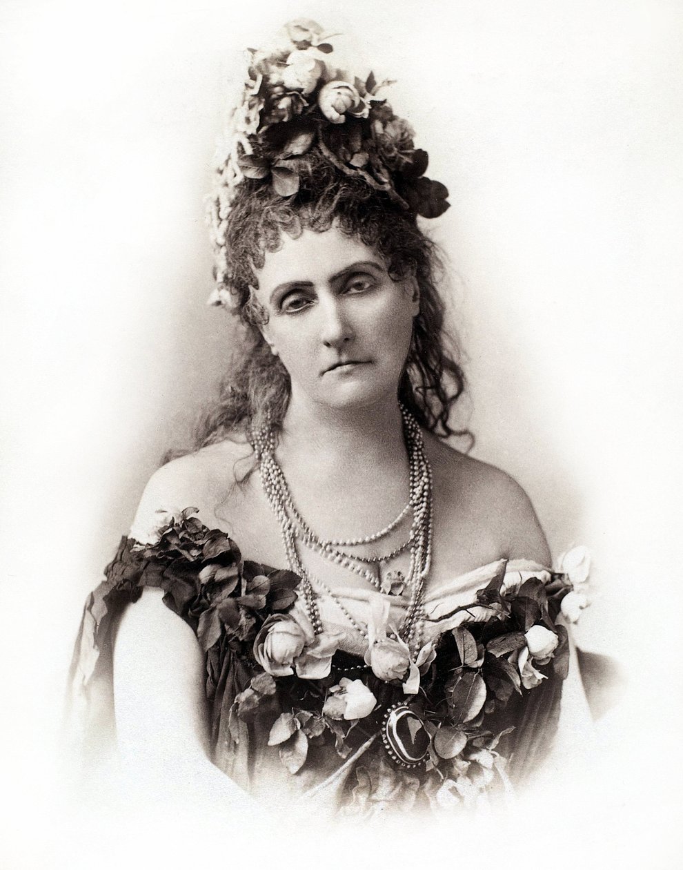 Ritratto della contessa Virginia Oldoini Verasis di Castiglione (1835-1899) - foto di Pierre Louis Pierson da Pierre Louis Pierson