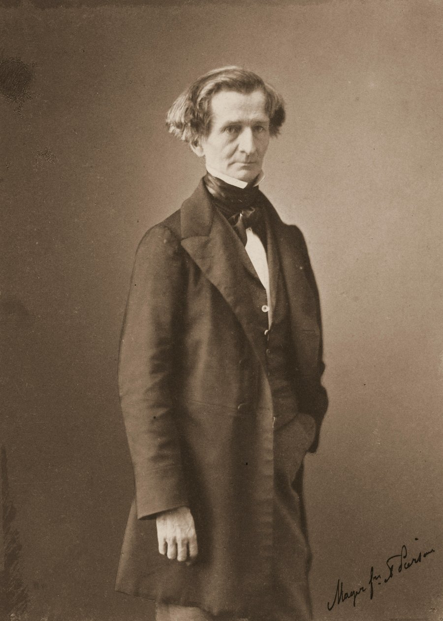 Ritratto di Hector Berlioz 1803-1869, c. 1850 da Pierre Louis Pierson