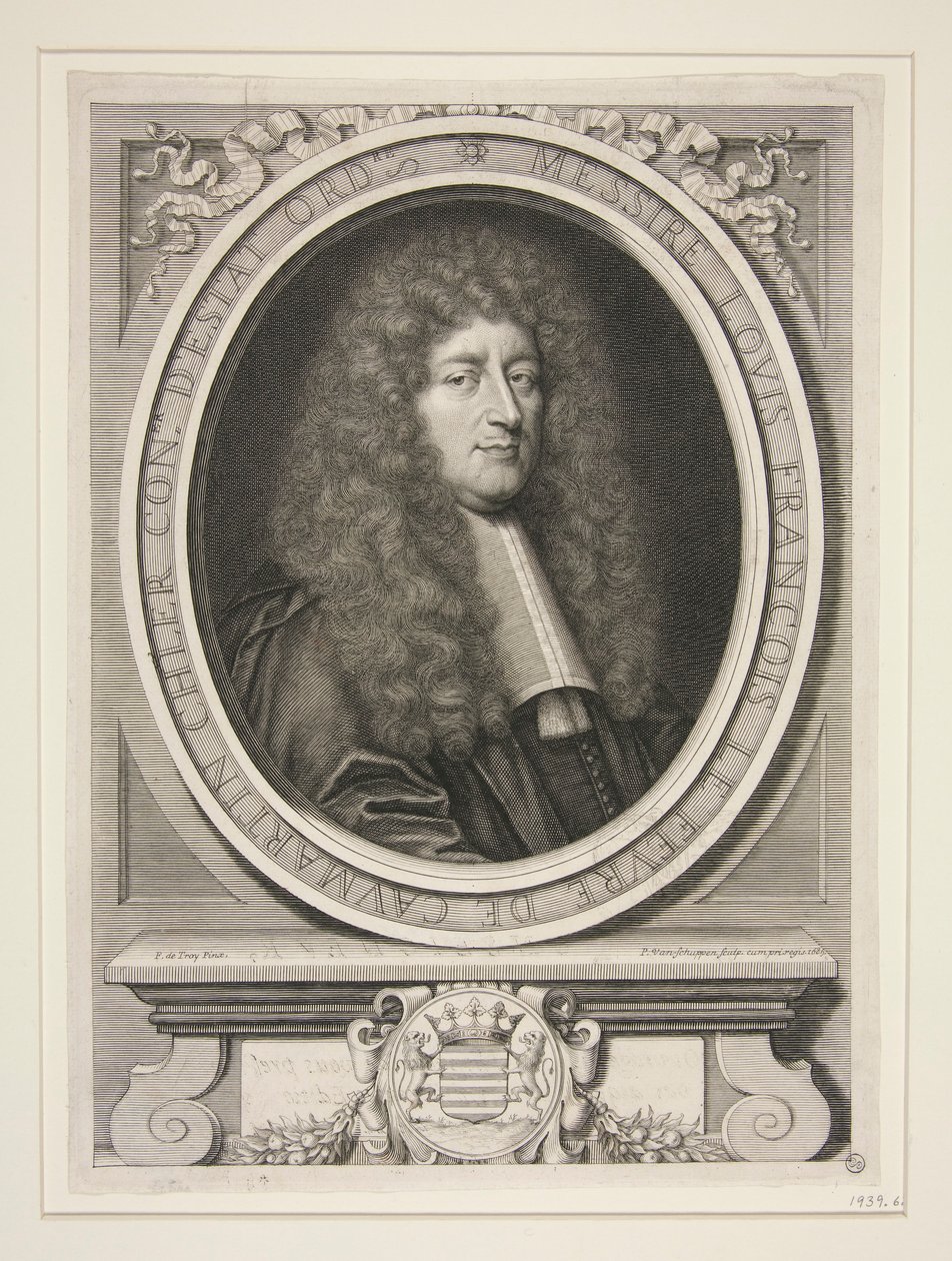 Louis François le Fèvre de Caumartin (1624-1687) da Pierre Louis van Schuppen