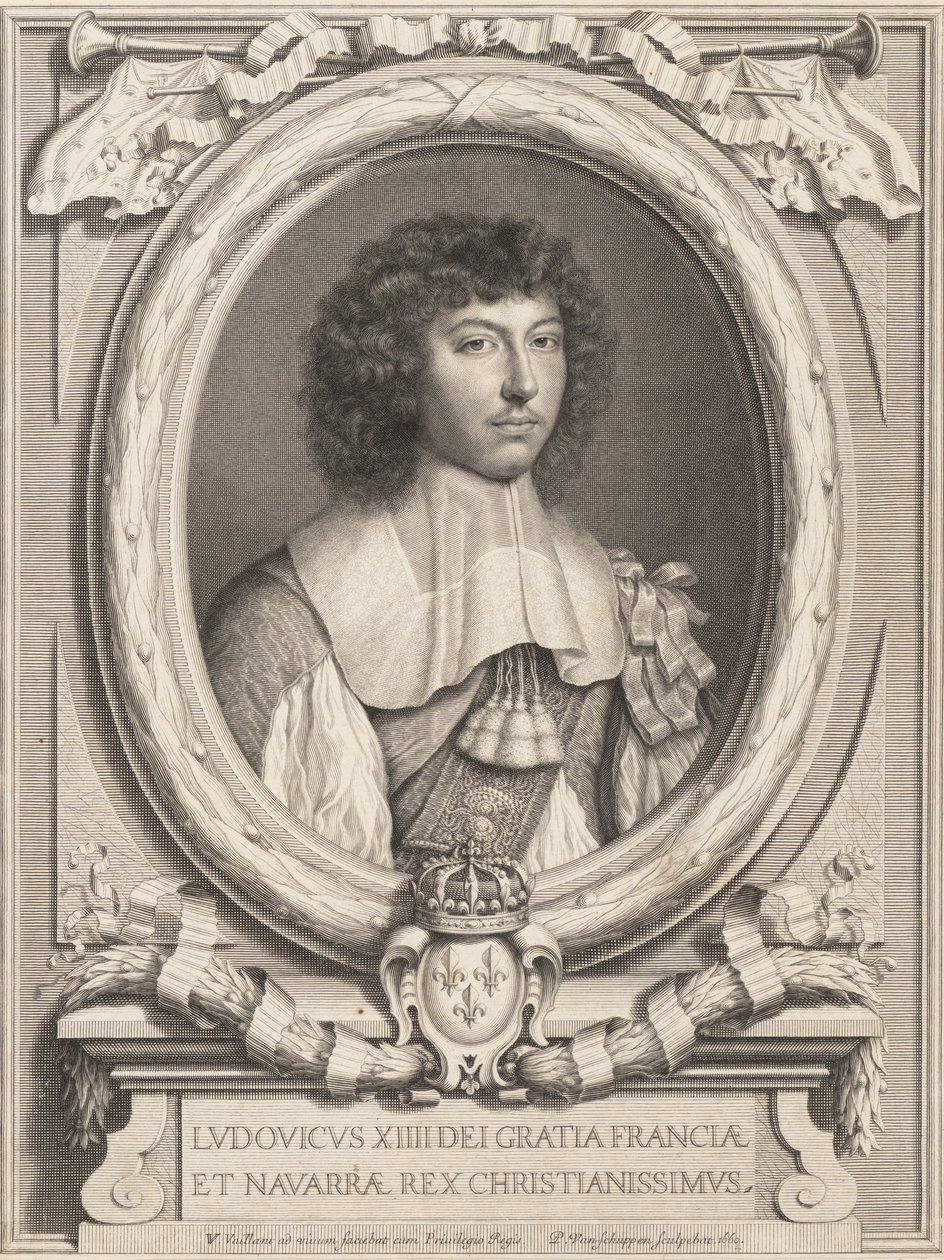 Ritratto di Luigi XIV, 1650-1702 da Pierre Louis van Schuppen