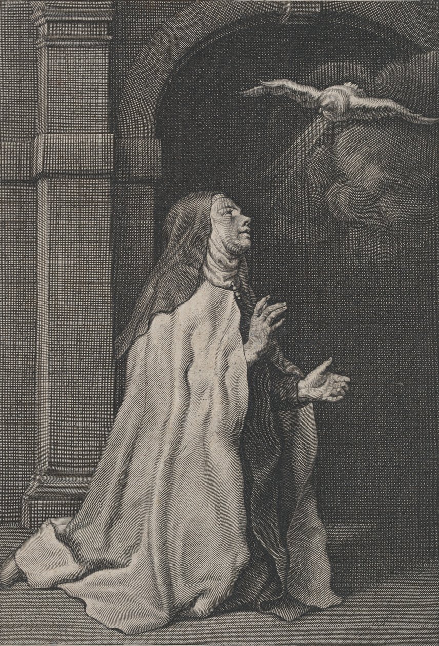Visione della colomba di Santa Teresa d
