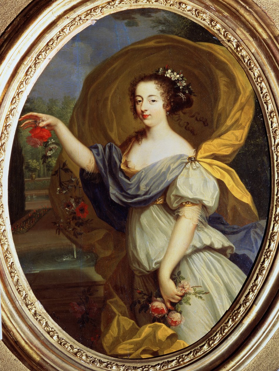 Ritratto di Louise Francoise de la Baume le Blanc, Duchessa de la Valliere da Pierre Mignard