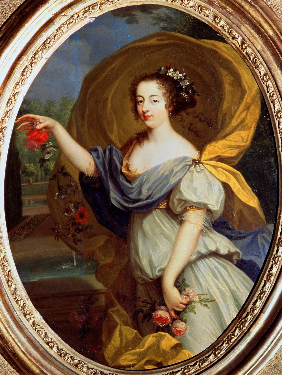 Ritratto della Duchessa de la Valliere come Flora, XVII secolo da Pierre Mignard