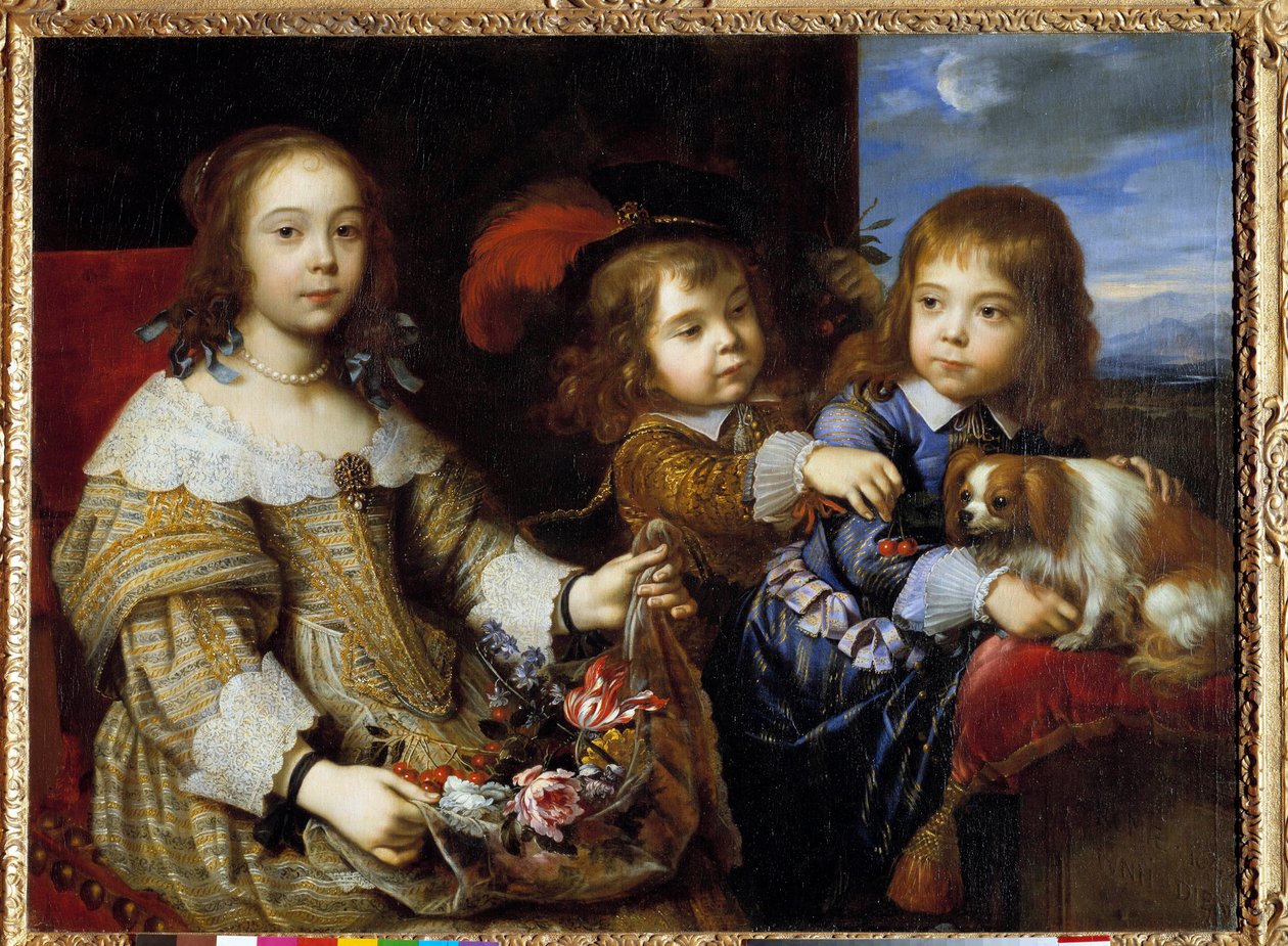 I bambini del Duca di Bouillon da Pierre Mignard