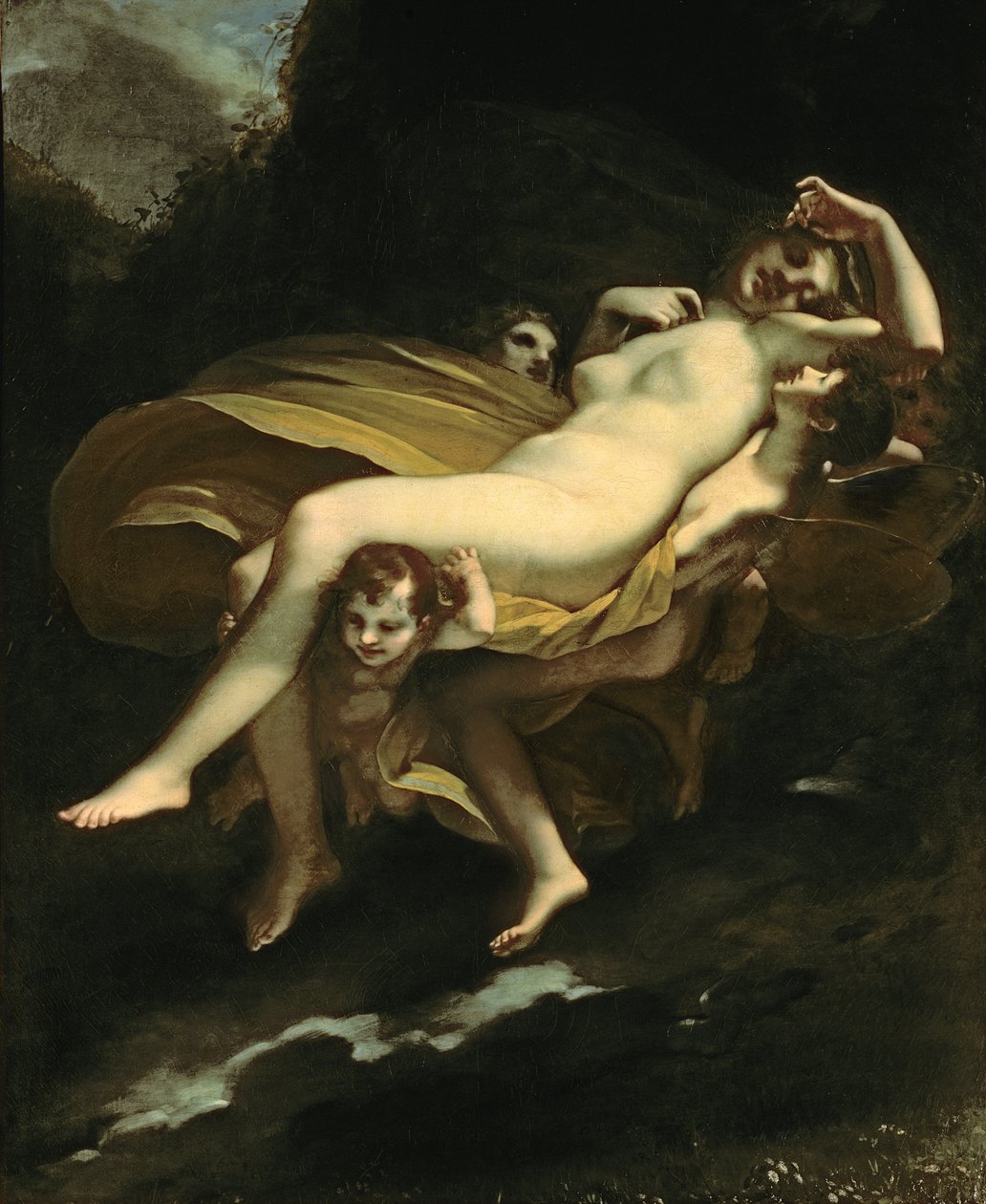 Psiche trasportata in cielo da Pierre Paul Prudhon