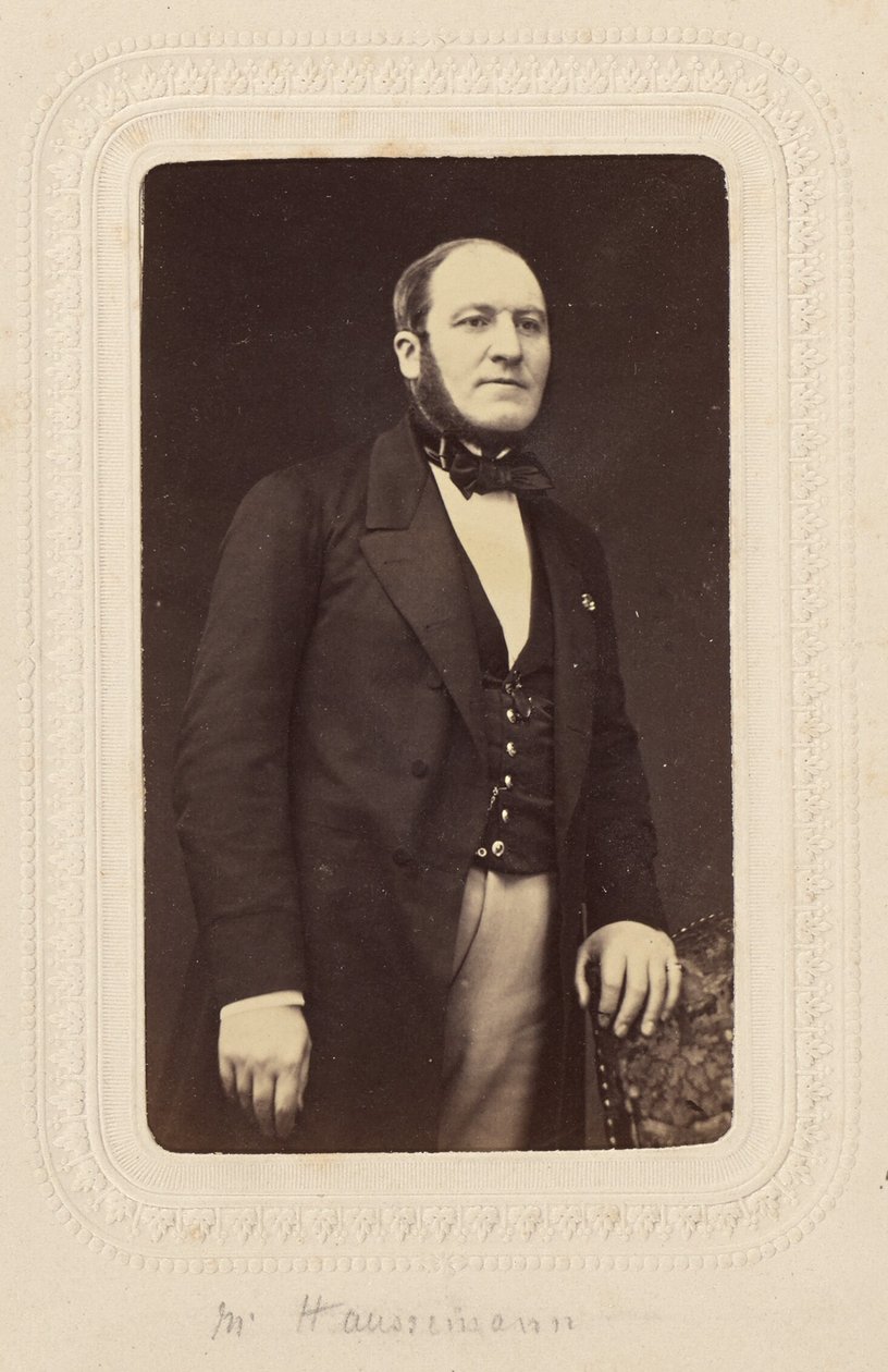 Barone Georges Eugène Haussmann (1809 - 1891) da Pierre Petit