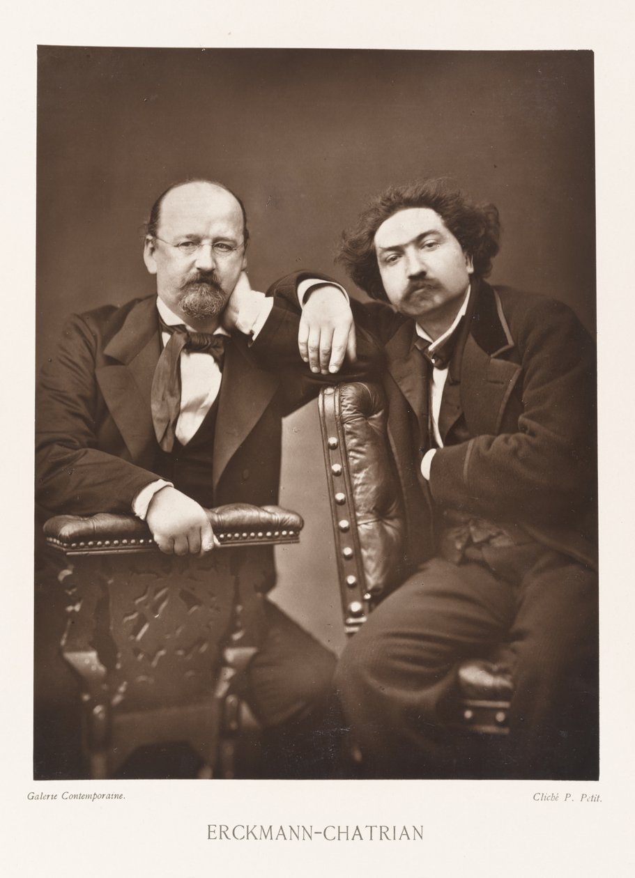 Emile Erckmann e Charles Chatrain da Pierre Petit
