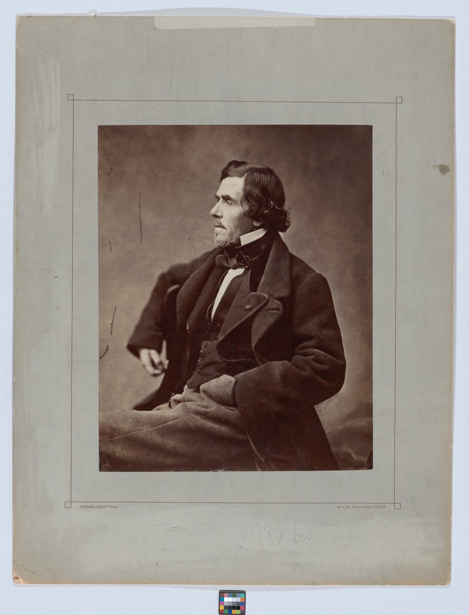 Ritratto di Delacroix da Pierre Petit