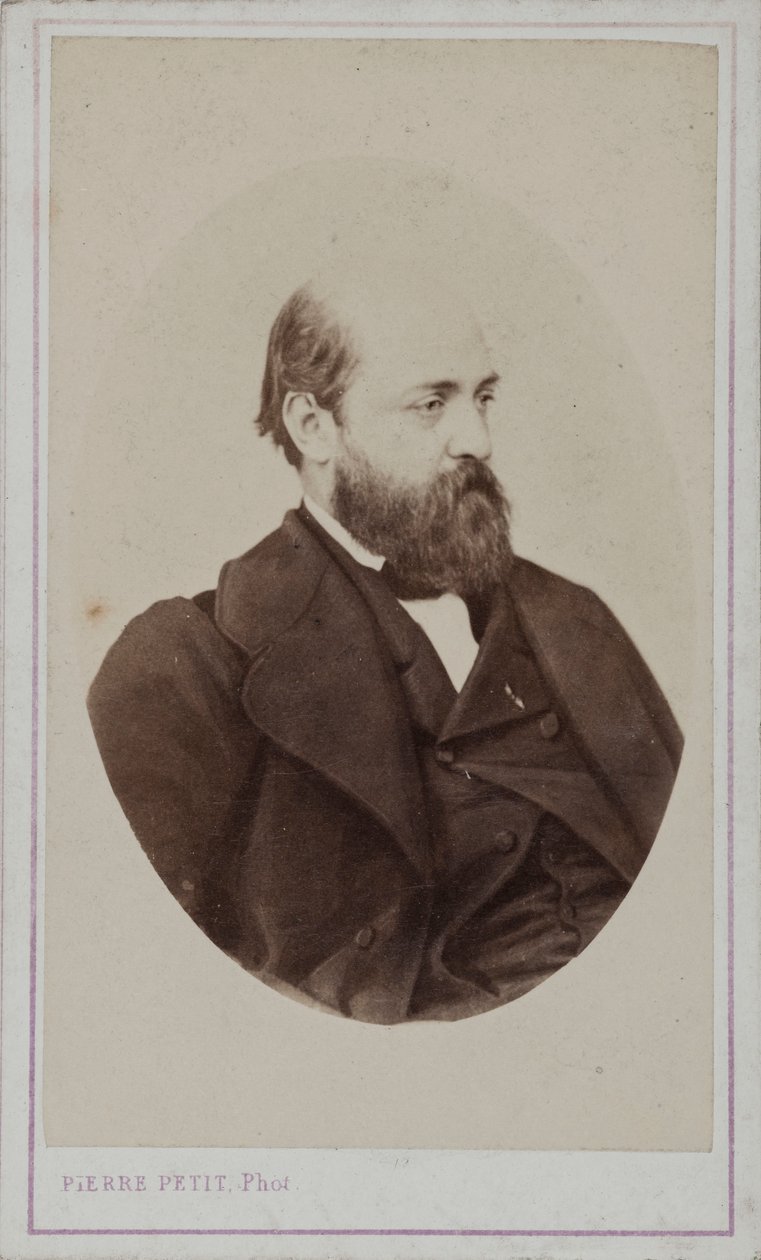 Ritratto di Henri Murger 1822-1861, 1861 da Pierre Petit