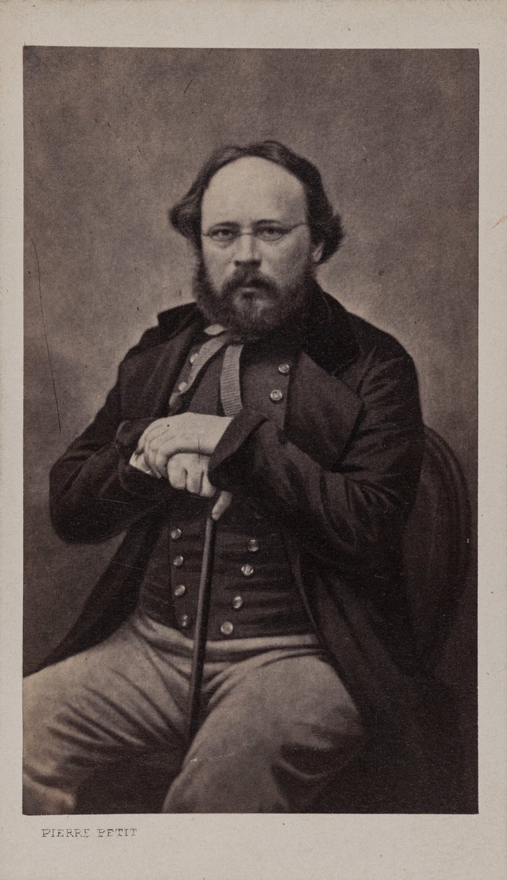 Ritratto di Pierre-Joseph Proudhon da Pierre Petit