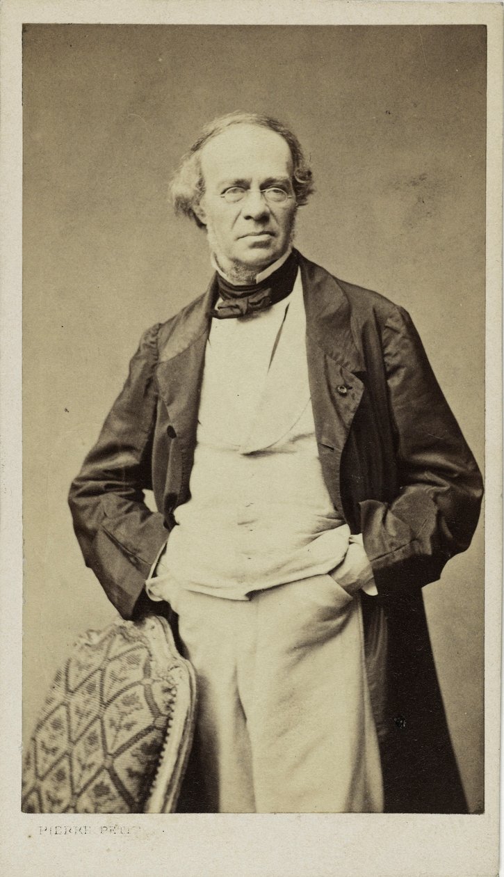 Ritratto del compositore Jacques Fromental Halévy 1799-1862, ca 1860 da Pierre Petit