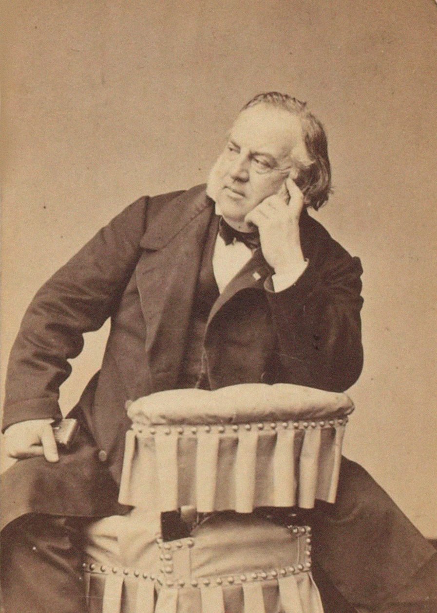 Ritratto del compositore Louis Clapisson (1808-1866) da Pierre Petit