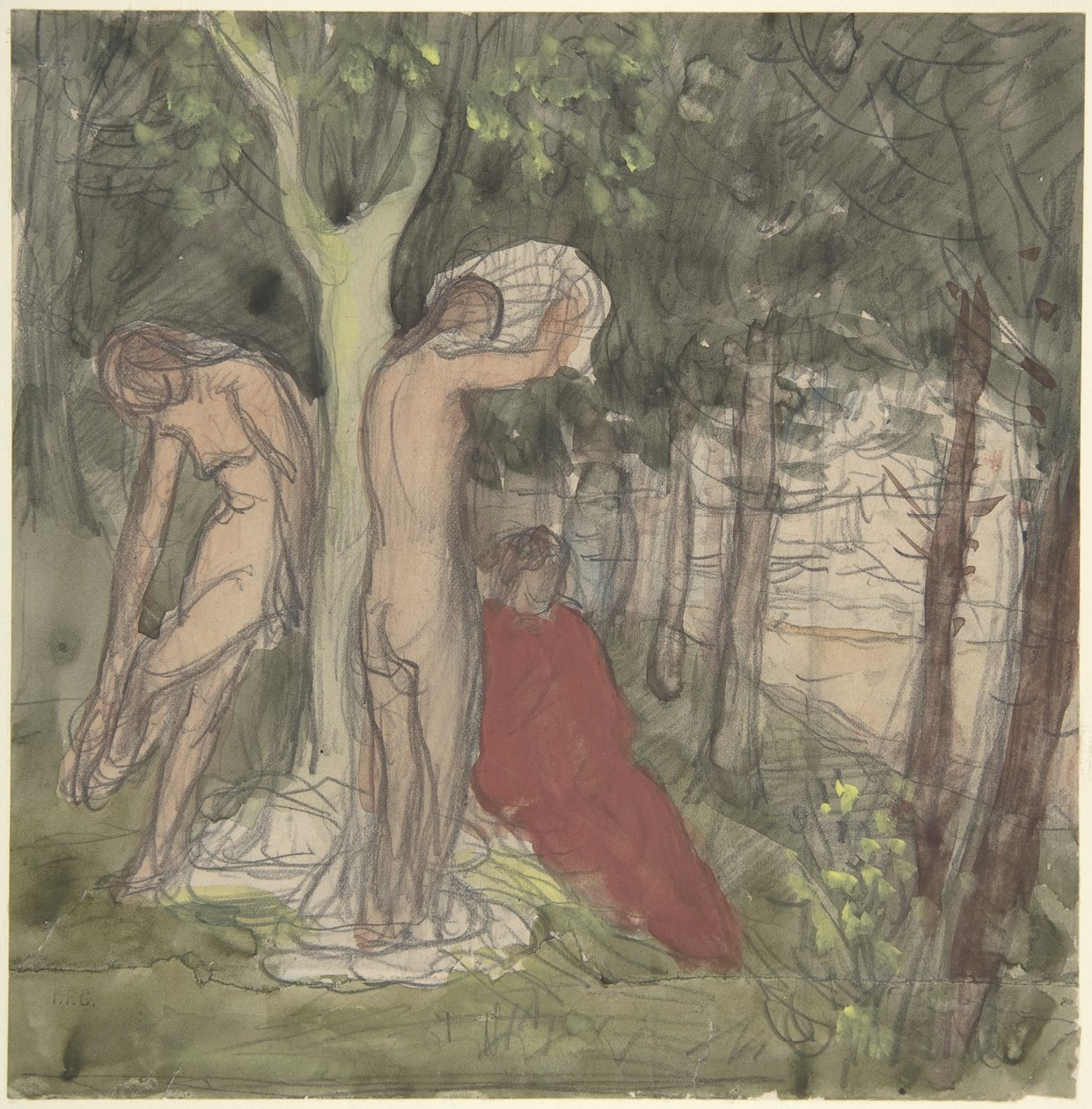 Bagnanti da Pierre Puvis de Chavannes