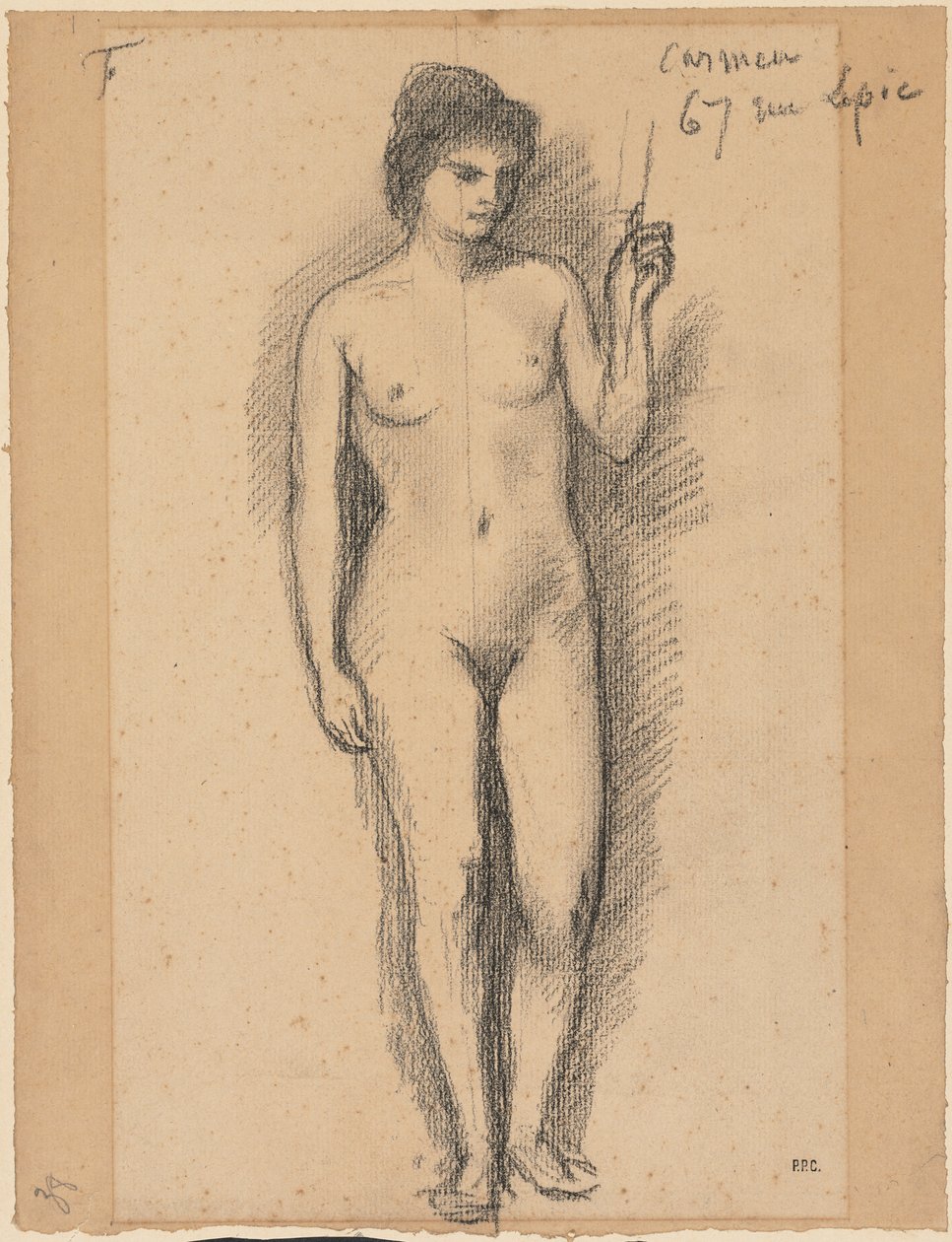 Carmen, seconda metà del 1800 da Pierre Puvis de Chavannes