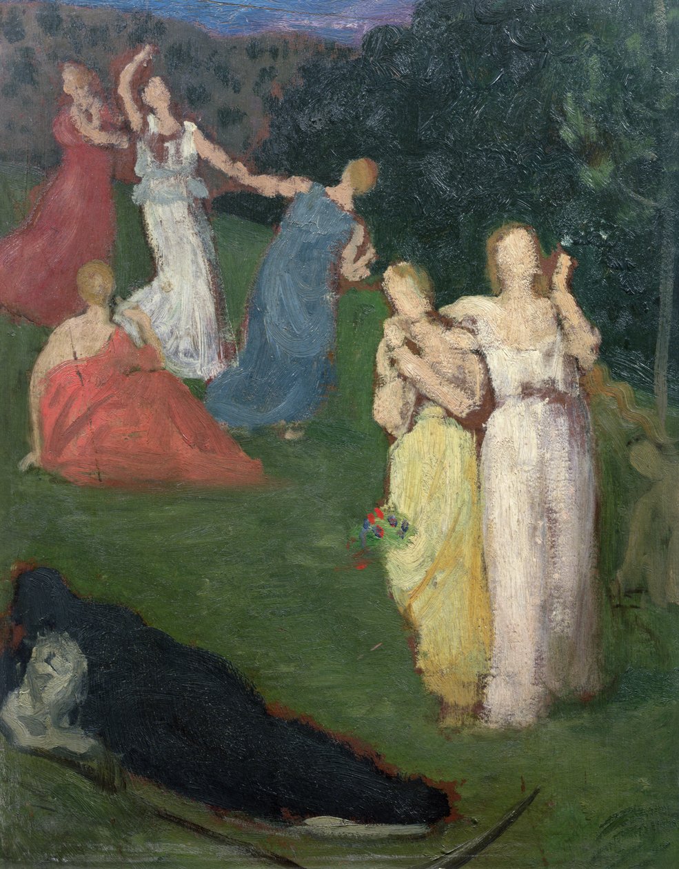 La morte e le fanciulle da Pierre Puvis de Chavannes