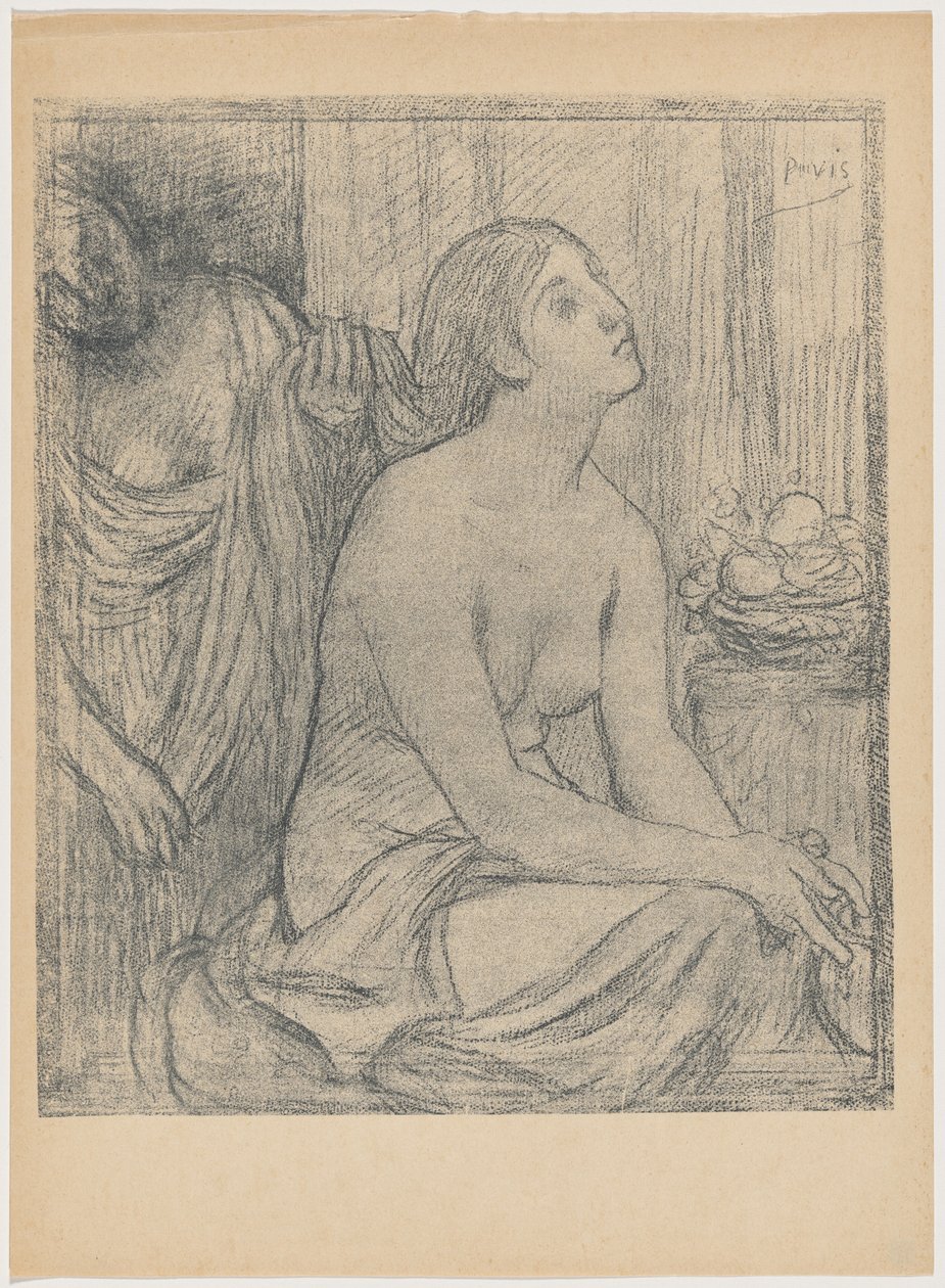 Il bagno da Pierre Puvis de Chavannes