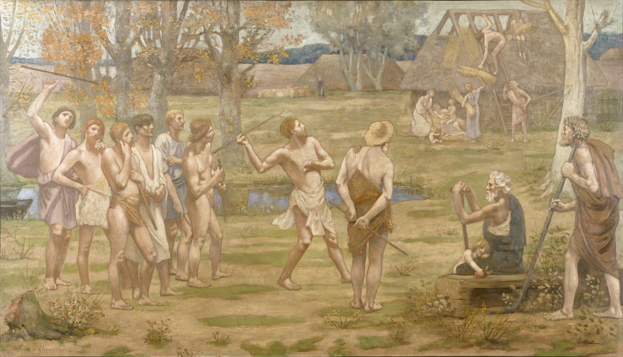 «Ludus Pro Patria» da Pierre Puvis de Chavannes