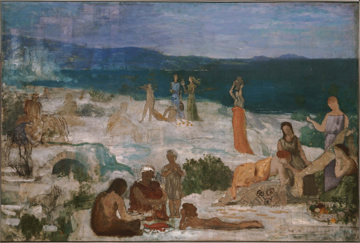Massilia, colonia greca da Pierre Puvis de Chavannes