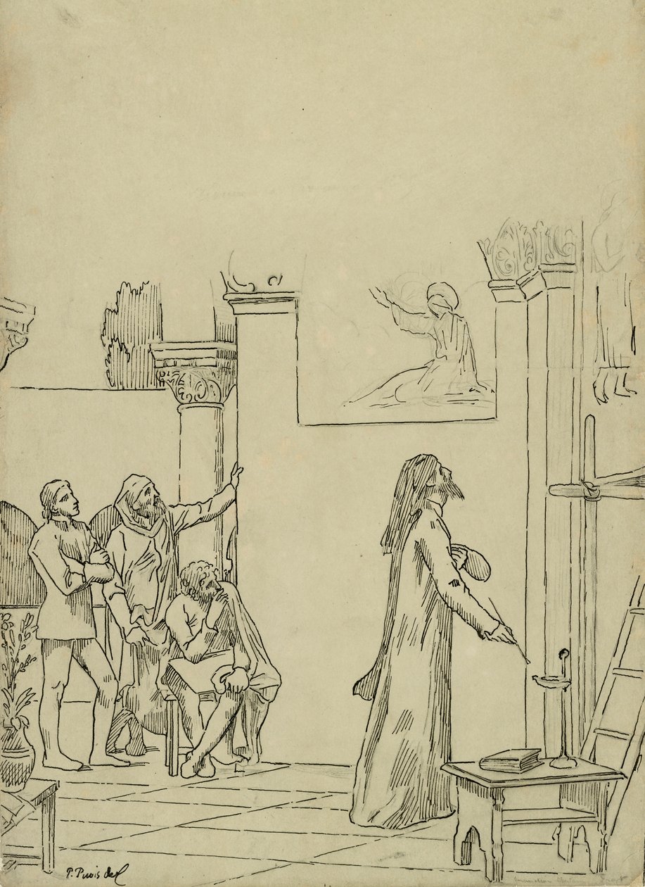 Studio per L da Pierre Puvis de Chavannes