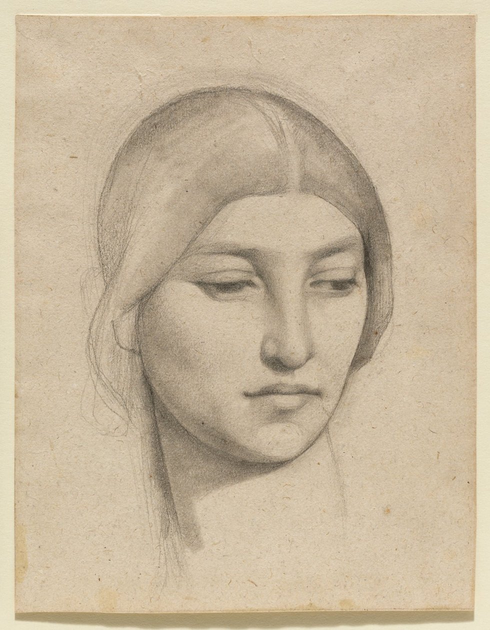 Studio della testa di una donna da Pierre Puvis de Chavannes