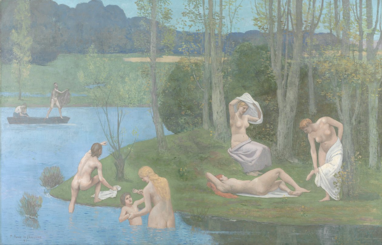 Estate, 1891 da Pierre Puvis de Chavannes