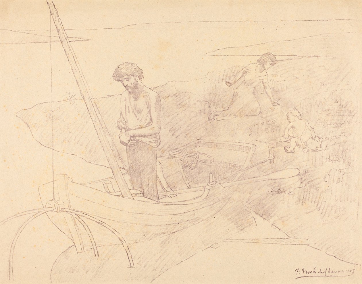 Il Povero Pescatore da Pierre Puvis de Chavannes