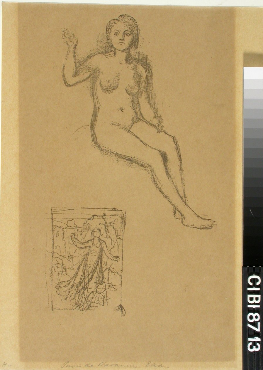 Ohne Titel da Pierre Puvis de Chavannes