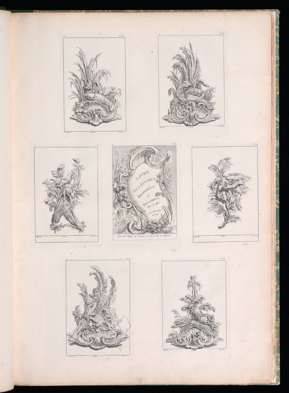 Pagina per Livre de Legumes da Pierre Quentin Chedel