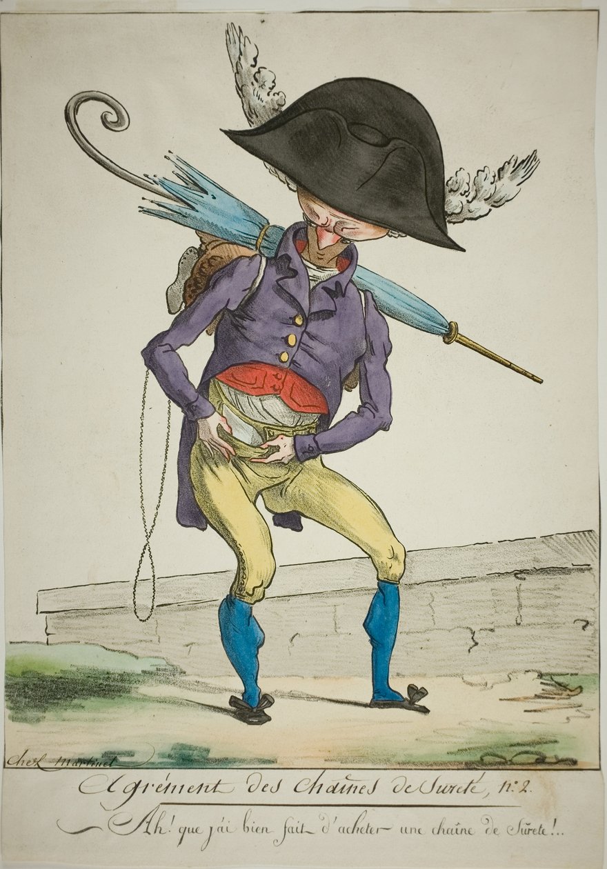 Approvazione della catena di sicurezza, n. 2 da Pierre Roch Vigneron