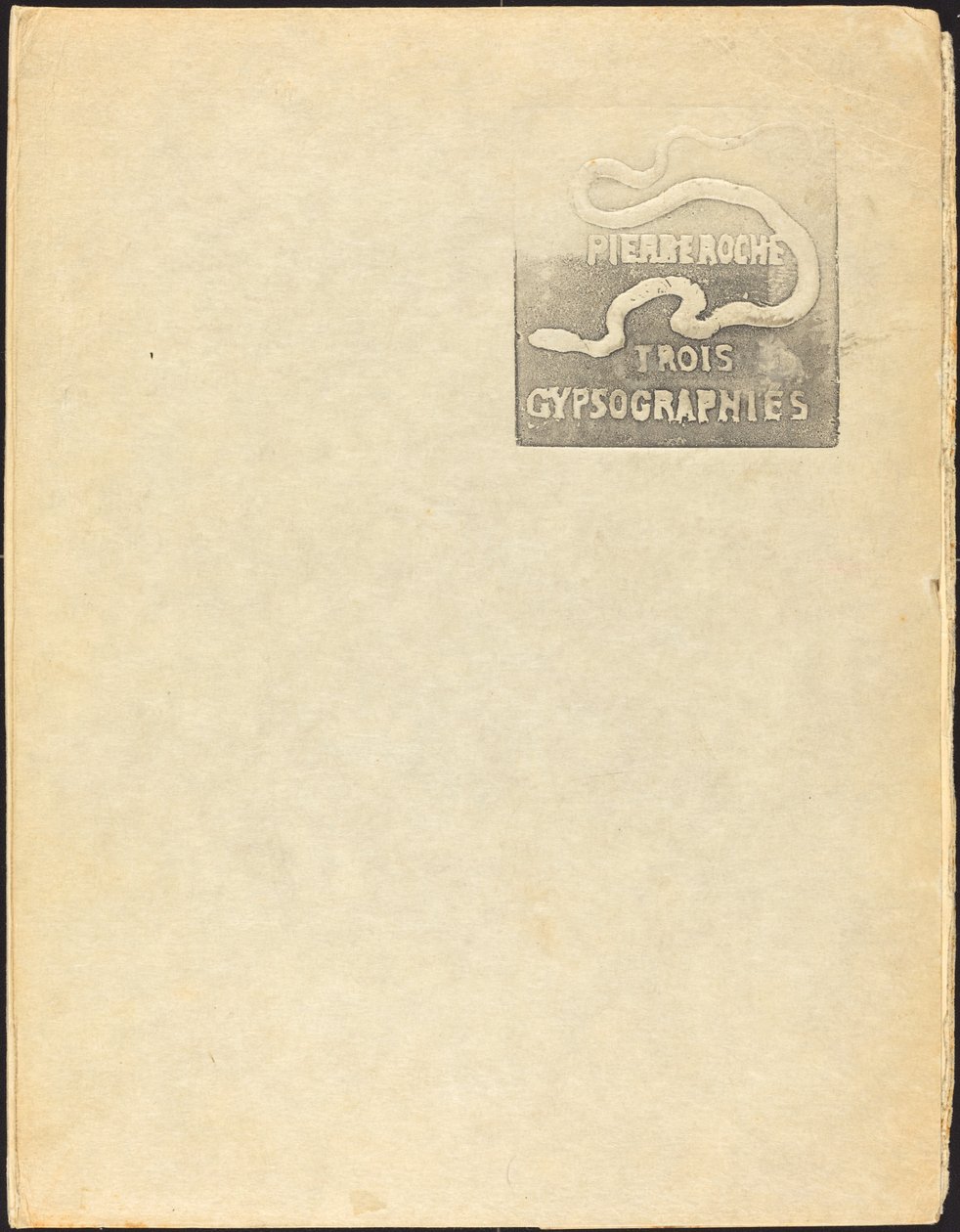 Design di copertina da Pierre Roche