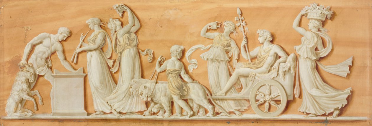 Dipinto sopra la porta, 1790s da Pierre Rousseau