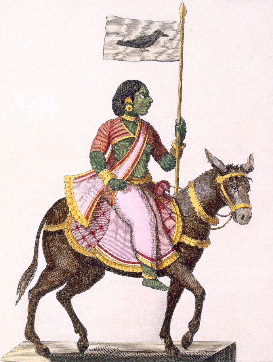 Moudevi, dea della discordia e della miseria da Pierre Sonnerat