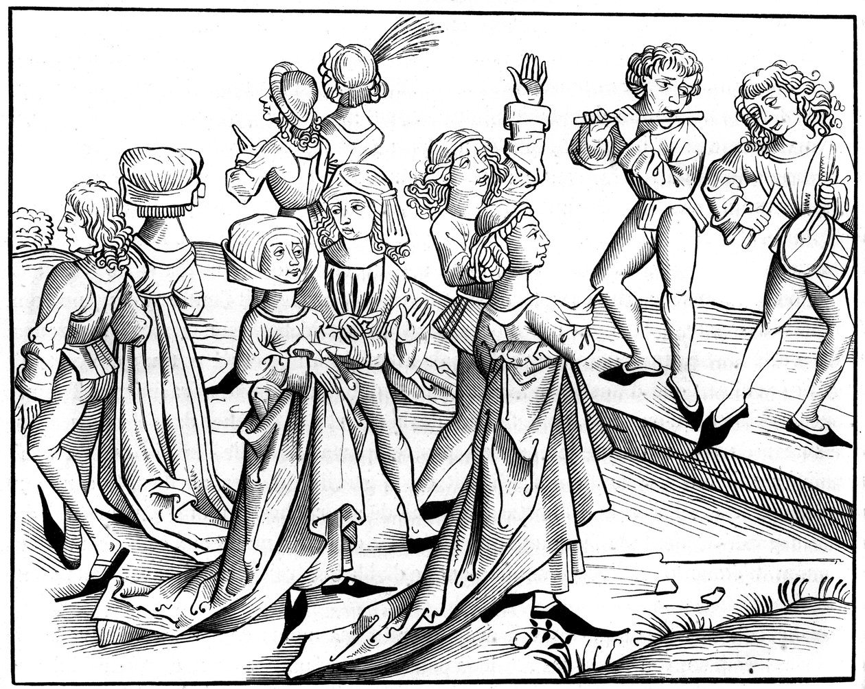 Danza della vigilia di Natale, 1493 1849 da Pierre Wolgmuth