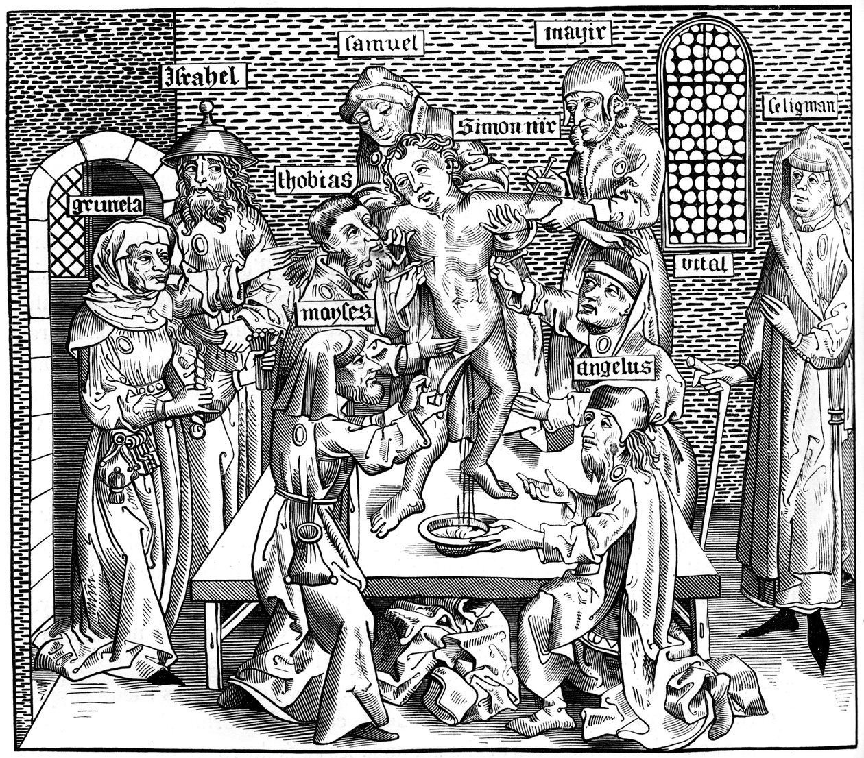 Il martirio di Simone di Trento, 1493 1849 da Pierre Wolgmuth