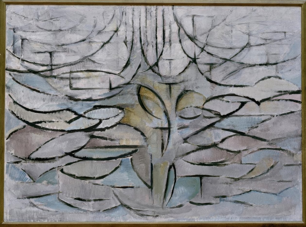 Melo in fiore da Piet Mondrian