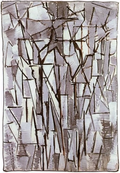 Composizione Alberi II da Piet Mondrian