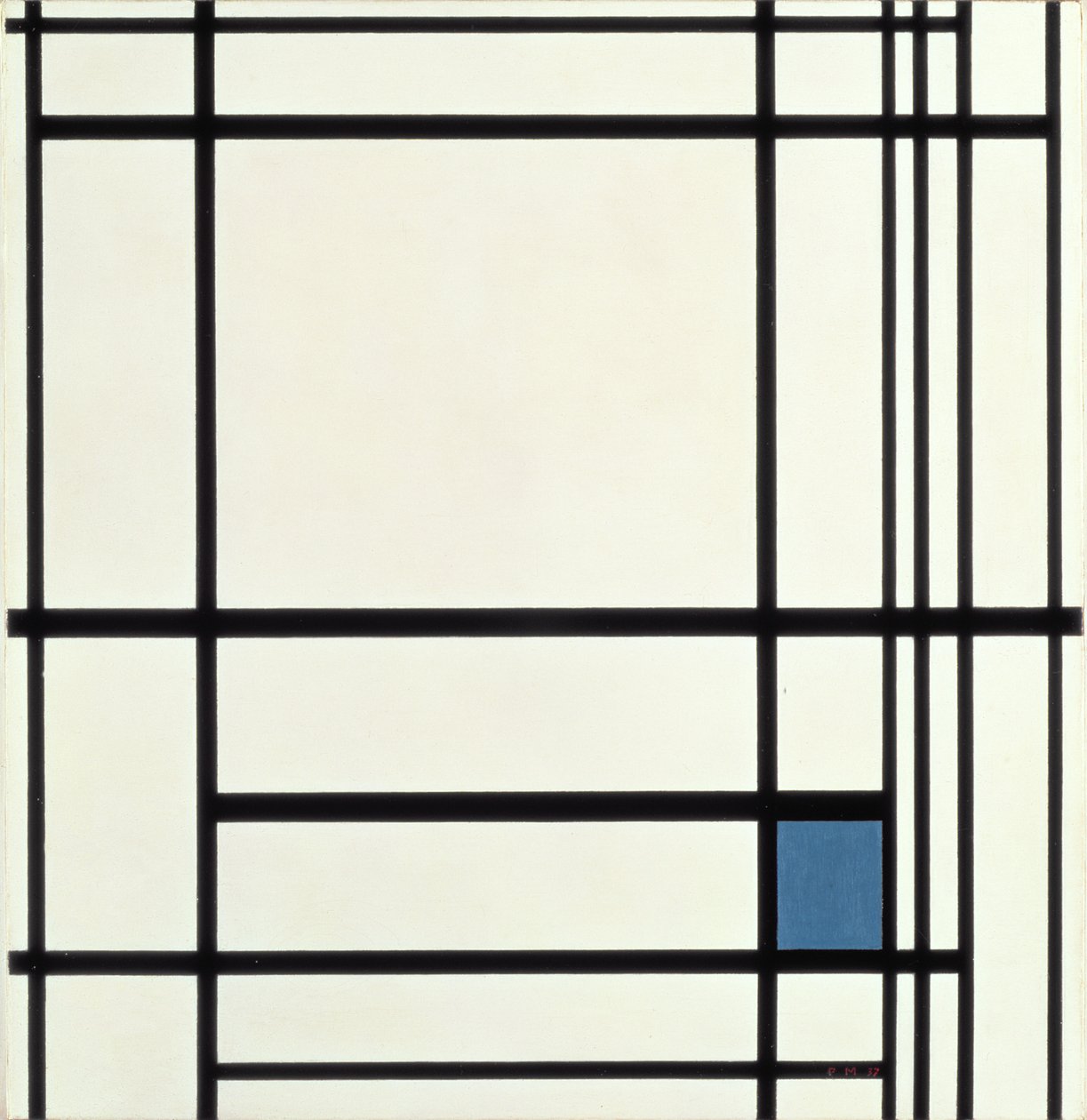 Composizione in linee e colori: III da Piet Mondrian